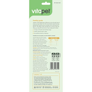 Vitapet Treats Chewz BBQ Ribs