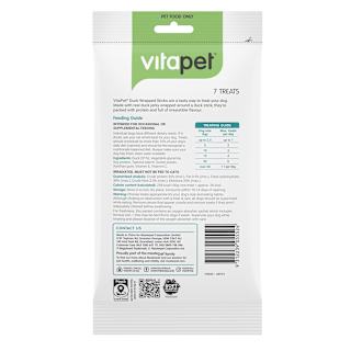 Vitapet Treats Jerky Wrap Double Duck Sticks