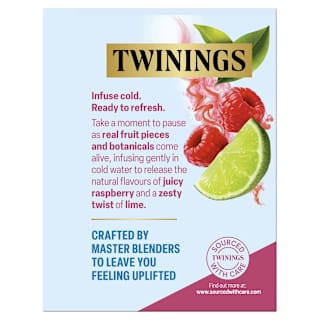 Twinings Cold Infusions Raspberry & Lime