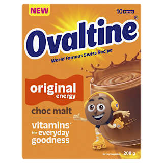 Ovaltine Original Energy Chocolate Malt Sachets