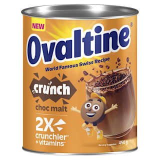 Ovaltine Crunch Chocolate Malt