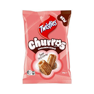 Twisties Churros Cinnamon Sugar Flavoured Snacks
