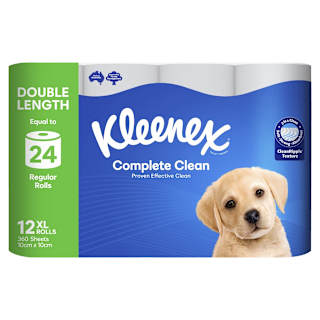 Kleenex Bathroom Tissue Double Length White