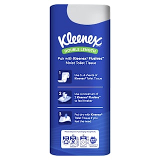 Kleenex Bathroom Tissue Double Length White