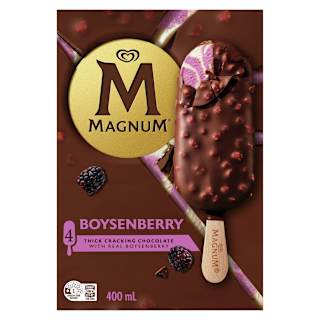 Magnum Frozen Dessert Boysenberry