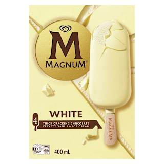 Magnum Ice Cream White