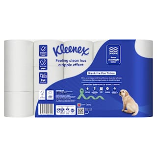 Kleenex Bathroom Tissue Regular White