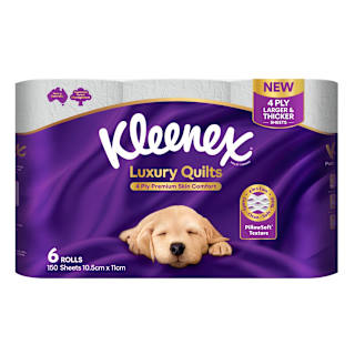 Kleenex Bath Tissue 4Ply Luxury Quilts