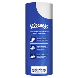 Kleenex Bathroom Tissue Regular White