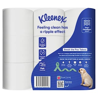 Kleenex Bathroom Tissue Regular White