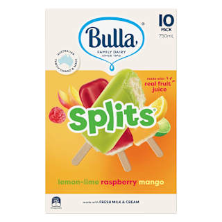 Bulla Splits Raspberry Lemon Lime Mango