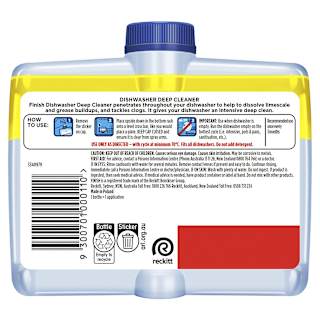 Finish Dishwasher Deep Cleaner Lemon Scent