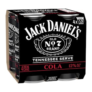 Jack Daniel’s Tennessee Whiskey & Cola