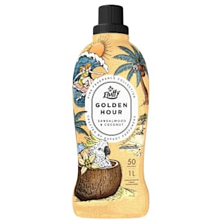 Fluffy Concentrated Fabric Softener Sandalwood & Coconut Fine Fragrance Collection