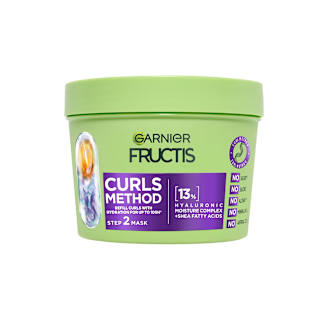Garnier Fructis Curls Method Mask, Refill curls with hydration for up to 100H