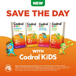 Codral Kids Cold&Flu Cough+Immune Support