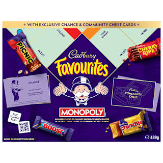 Cadbury Favourites Monoploy Games Box