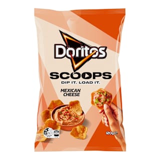 Doritos Scoops Corn Chips Mexican Cheese
