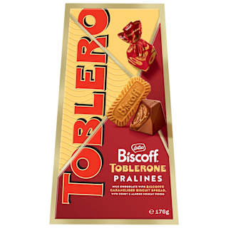Toblerone Biscoff Pralines Milk Chocolate Gift Box