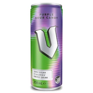 V Energy Drink Purple Sour Candy