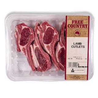 Free Country Lamb Cutlets