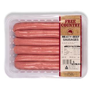 Free Country Meaty Beef Sausage