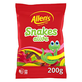 Allen's Snakes Alive Lollies Bag
