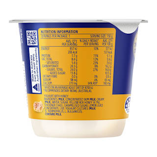 Dairy Farmers Thick & Creamy Yoghurt Yellow Box Honey
