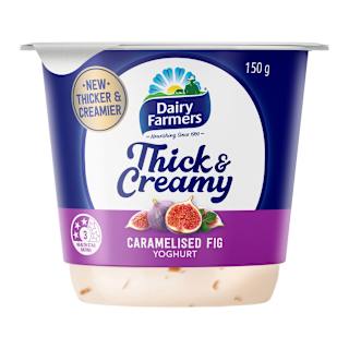 Dairy Farmers Thick & Creamy Caramelised Fig Yoghurt