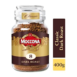 Moccona Freeze Dried Instant Coffee Classic Dark Roast