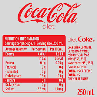 Diet Coca-Cola Soft Drink Mini Can