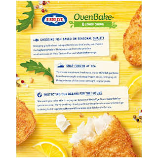 Birds Eye Oven Bake Crumbed Lemon
