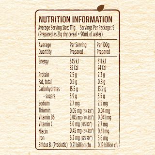Nestlé Cerelac Oats & Wheat with Prune Baby Cereal Stage 2