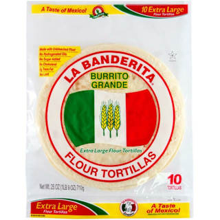 La Banderita Burrito Grande