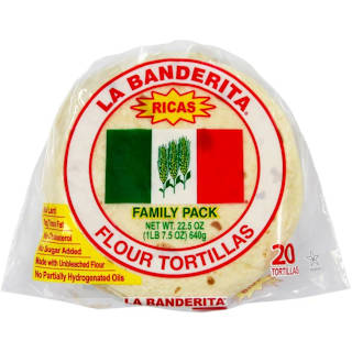 La Banderita Tortilla Family Pack