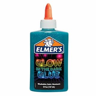 Elmer's Glow In The Dark Glue Blue