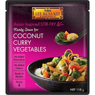 Lee Kum Kee Paste Coconut Curry Vegetables