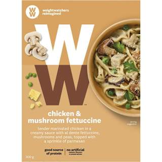 Weight Watchers Chicken & Mushroom Fettuccine