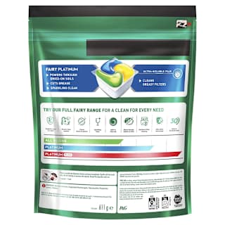 Fairy Platinum All In One Lemon Automatic Dishwashing Tablets
