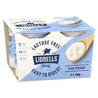 Liddells Lactose Free Plain Yoghurt