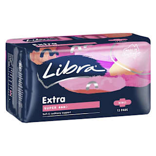 Libra Pads Ultrathin Wings Super 12