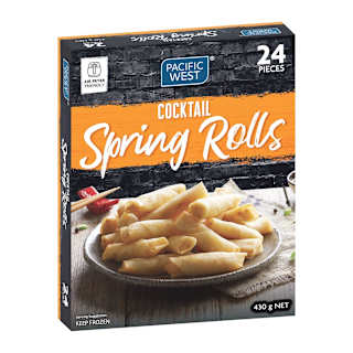 Pacific West Cocktail Spring Rolls