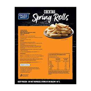 Pacific West Cocktail Spring Rolls