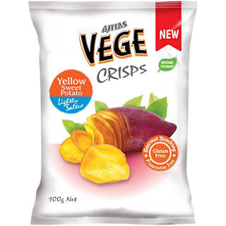 Vege Deli Crisps Yellow Sweet Potato