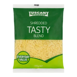 Tuscany Cheese Shredded Tasty Blend