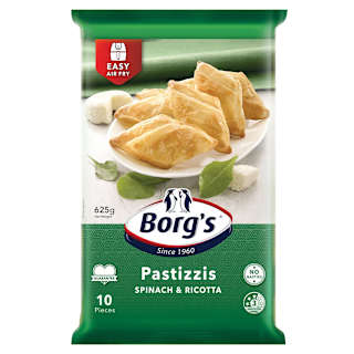 Borg's Spinach & Ricotta Pastizzis
