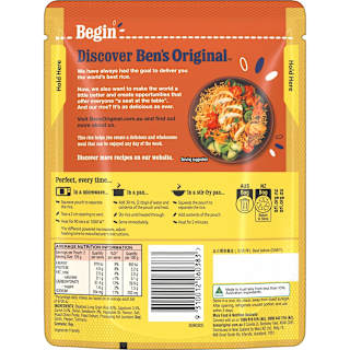 Ben's Original Savoury Chicken Flavour Microwave Rice Pouch