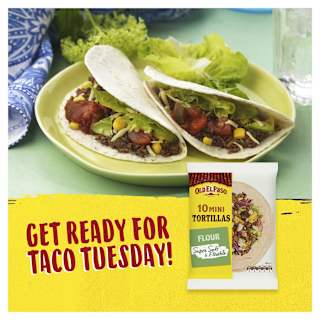 Old El Paso Mexican Mini Tortillas