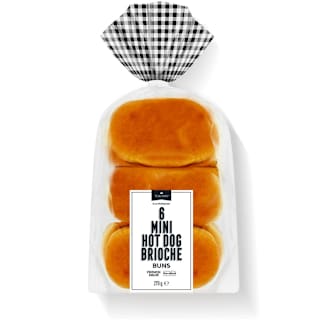 Toscano Brioche Mini Hot Dog Buns