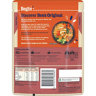 Ben's Original Brown Red and Wild Rice Medley Microwave Rice Pouch